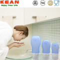 Reusable Mini Lotion Toiletries Bottle Squeezable Leak-proof Silicone Empty Toothpaste Container